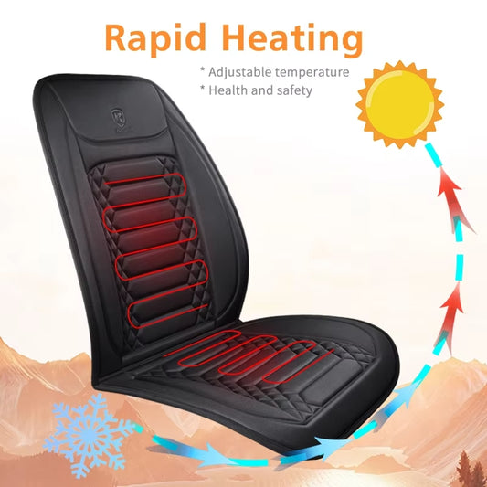 Winter Heated Car Seat Cover 12V