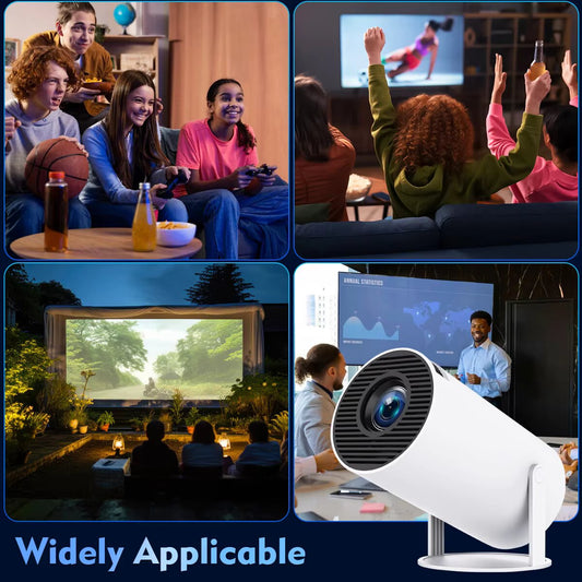 Magcubic HY300 Pro 4K Projector – Android 11, Dual WiFi6, 260 ANSI, Allwinner H713, BT5.0, 1080P/1280x720P, Home Cinema & Outdoor Projector